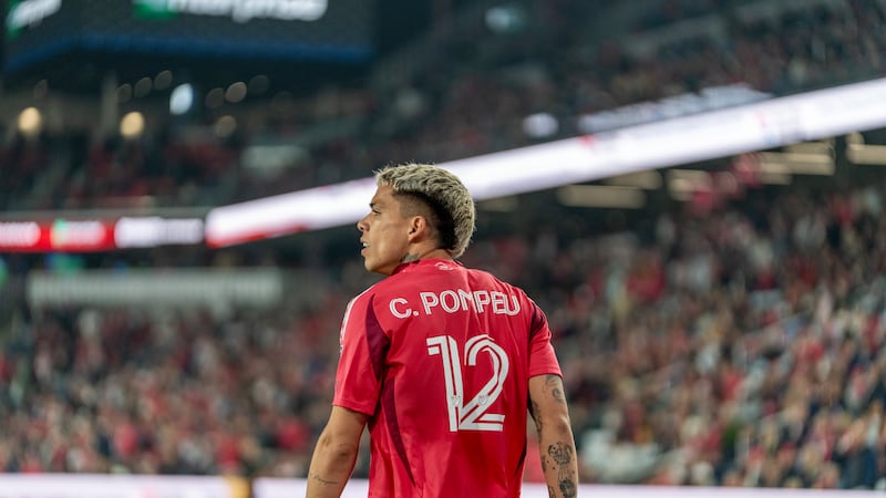 St. Louis CITY SC midfielder Célio Pompeu.