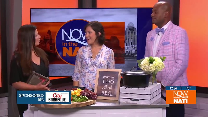 Katie met with Maurice Smith and Dani Drakulich from City Barbeque to discuss catering options...