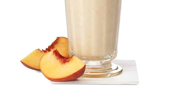 The peach milkshake makes its return to Chick-fil-A for a limited time