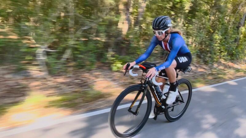 Handy is one of just two women in her age group from the U.S. to qualify for the UCI Gran...