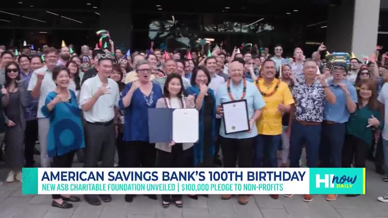 American Savings Bank celebrates 100 years of serving Hawaii’s residents, businesses and communities