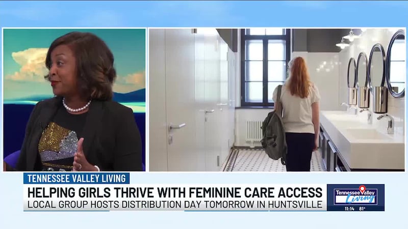 Helping girls thrive with feminine care access