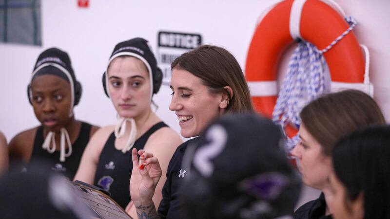 Colleen Lischwe (middle) built the foundation for McKendree's berth in the NCAA tournament