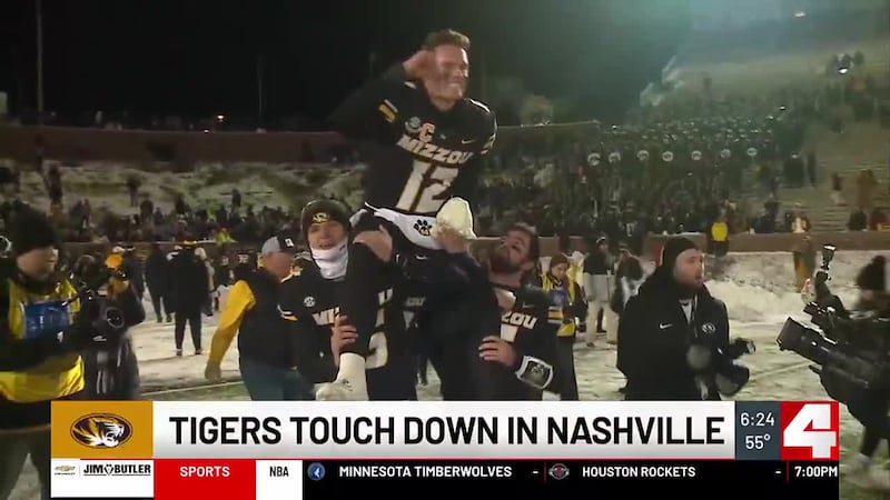 Mizzou arrives in Nashville for Music City Bowl