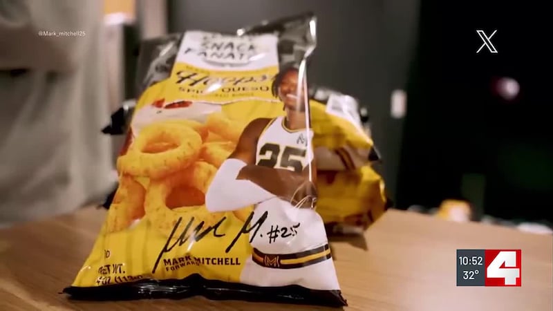 Mizzou’s Mark Mitchell ‘Spicy Queso Hoops’ to hit store shelves next week