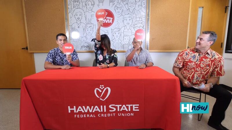 HI Now host Kanoe Gibson tests her credit union knowledge with Hawaii State FCU