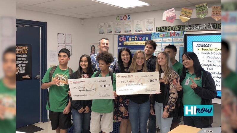 Hawaii State FCU’s Investing in Education program helps support public school teachers