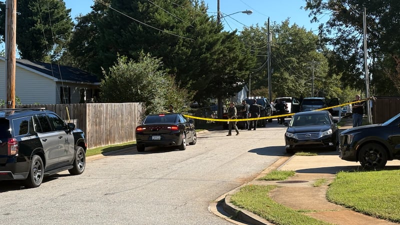 SWAT was called to the scene on Scott Street and Paris Mountain Road.