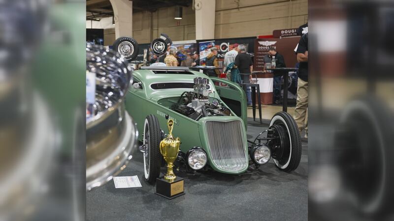A custom car maker in Saucier is cruisin' his hot rod on the way to national attention.