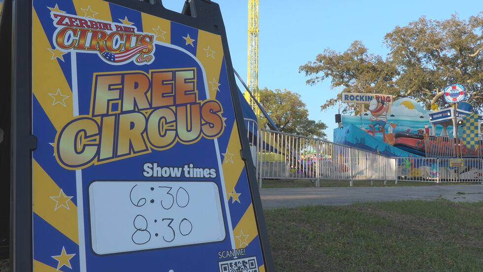 Kissel Entertainment brought the fun with 35 rides and a giant circus tent.