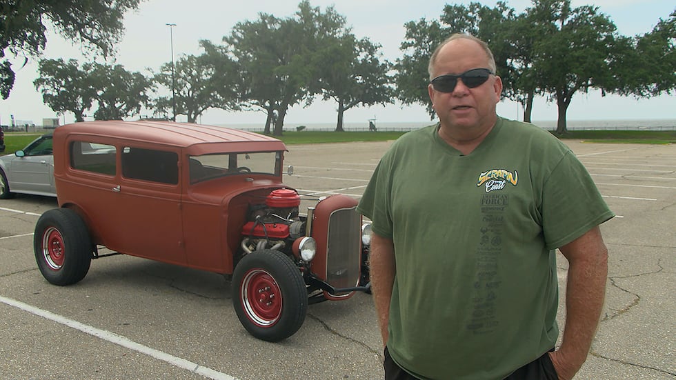 Longtime Scrapin' attendee Allen Cole and his 1930 Henry Ford Model A