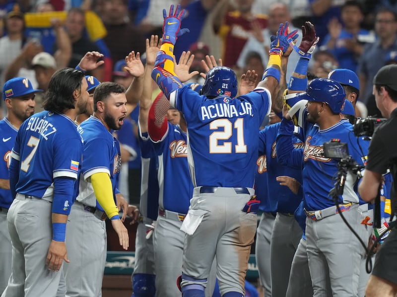 ‘No. 1 for me in my career’: Ronald Acuña Jr. soaking in WBC experience with Venezuela