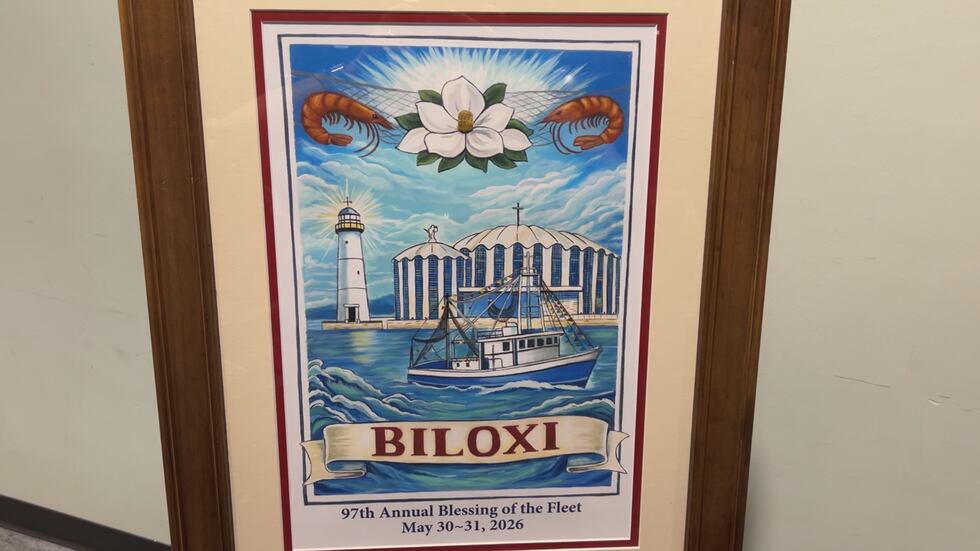 Gulf Coast native Elizabeth Alexander designed this year's poster