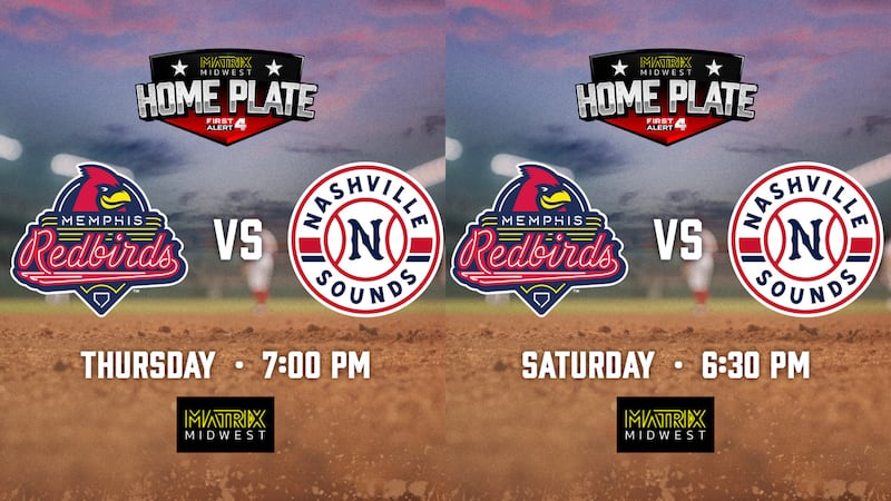 The Memphis Redbirds will face the Nashville Sounds twice this week on Matrix Midwest!