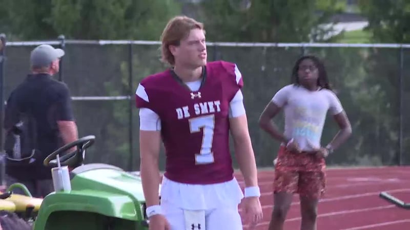 De Smet's Dillon Duff discusses decision to skip basketball season for K-State football