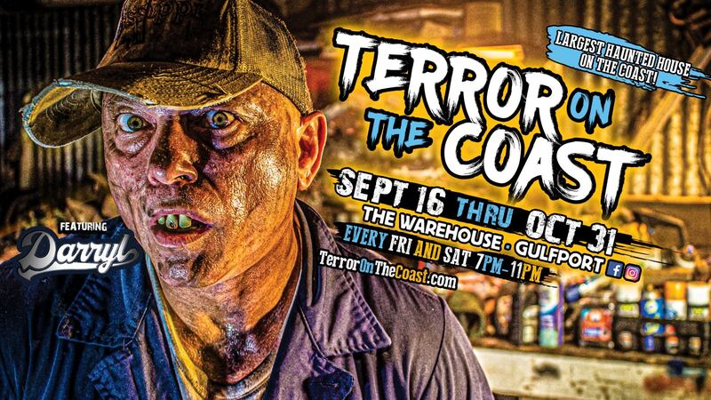 The largest haunted house on the coast is open now through Halloween, and this year the star...