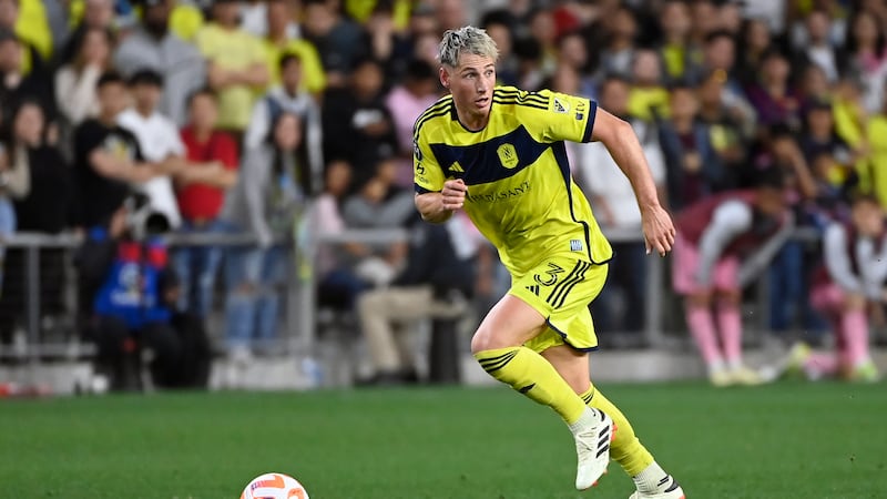 Nashville SC defender Lukas MacNaughton (3) plays against Inter Miami during the second half...