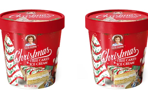 Little Debbie unveils Christmas Tree Cake ice cream ahead of the holidays