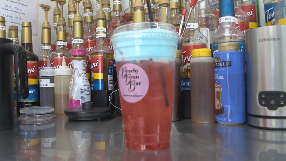 Beachy Bean Bar is located at 17071 W Wortham Road in Saucier.