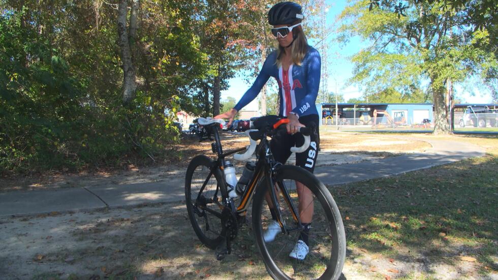 Handy is one of just two women in her age group from the U.S. to qualify for the UCI Gran...