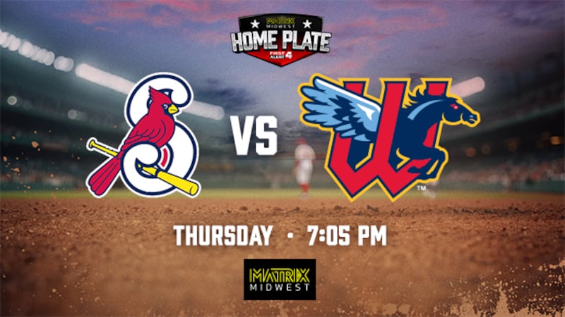 Watch the Springfield Cardinals vs Wichita Wind Surge live on Matrix Midwest!