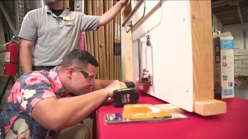 How to install a bathroom safety bar