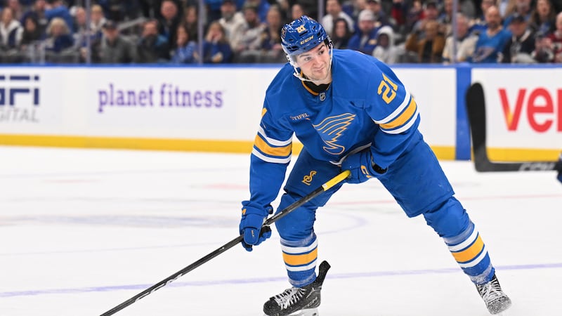 Blues’ Jimmy Snuggerud named NHL Rookie of the Month