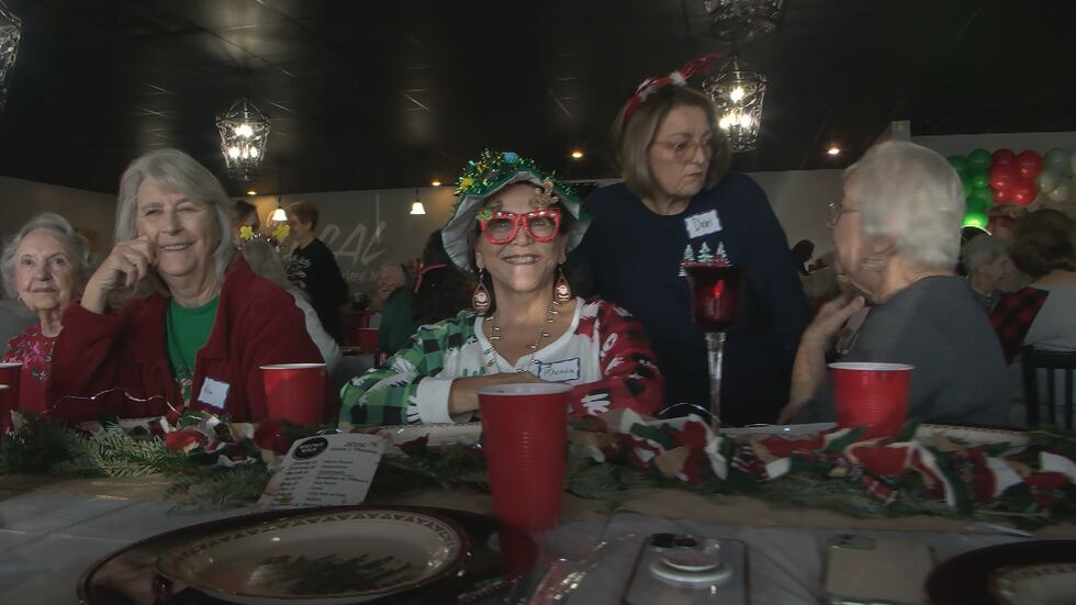 There’s no shortage of smiles around the tables as the women share a common struggle.
