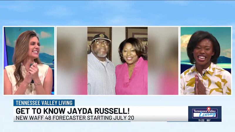 Get to know WAFF 48’s new forecaster, Jayda Russell!