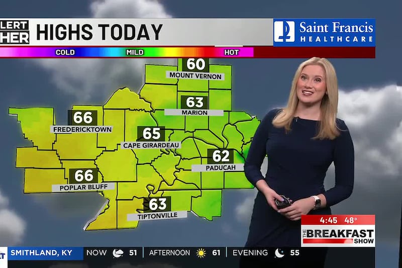 First Alert Weather at 4:45 a.m. 1/6