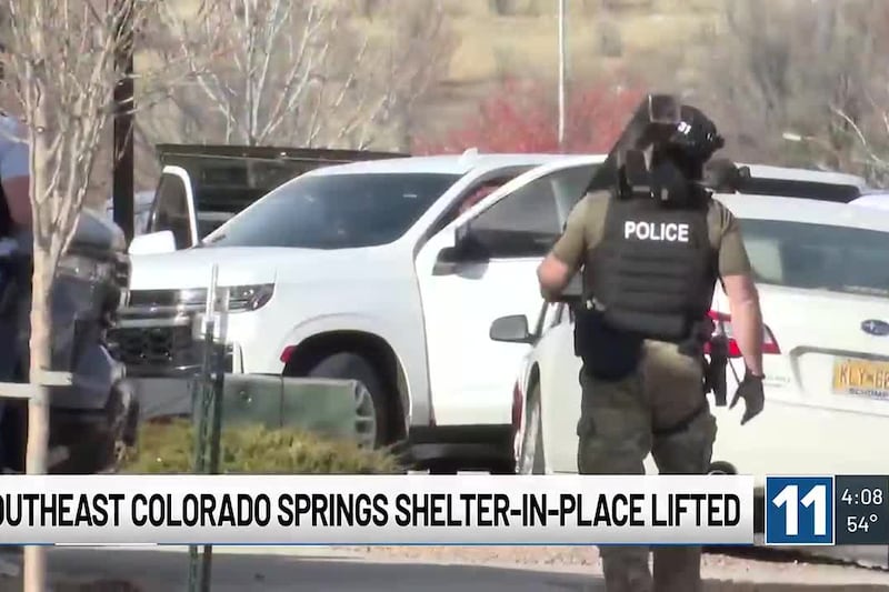 Shelter-in-place order lifted in southeast Colorado Springs neighborhood following law enforcement activity
