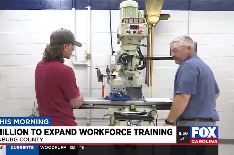 Spartanburg Community College granted over $1.15 million to expand workforce training