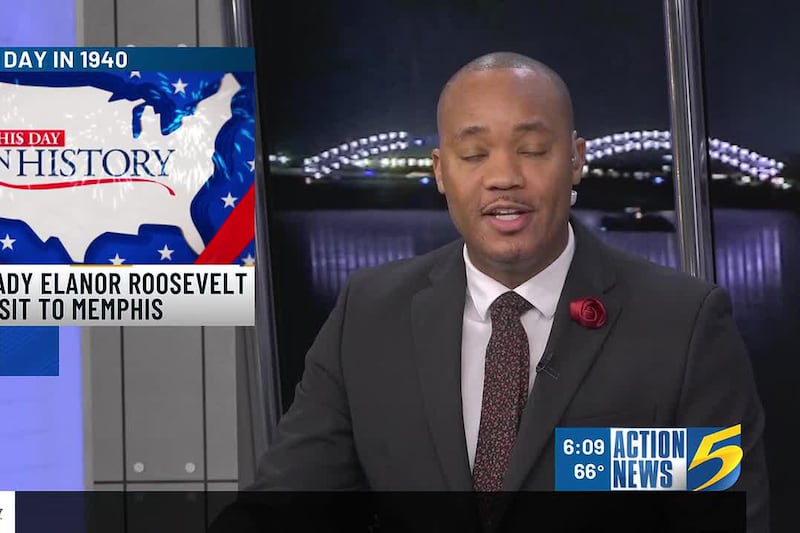 This Day in History: Eleanor Roosevelt visits Memphis