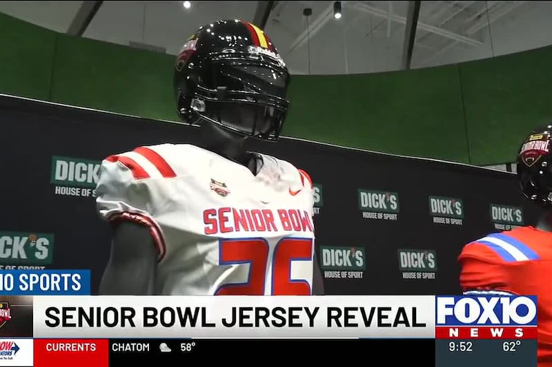 Senior Bowl unveils throwback jerseys at first-ever reveal event