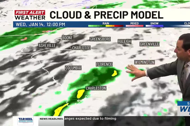 Your First Alert Forecast from Tue. morning, Jan. 13, 2026