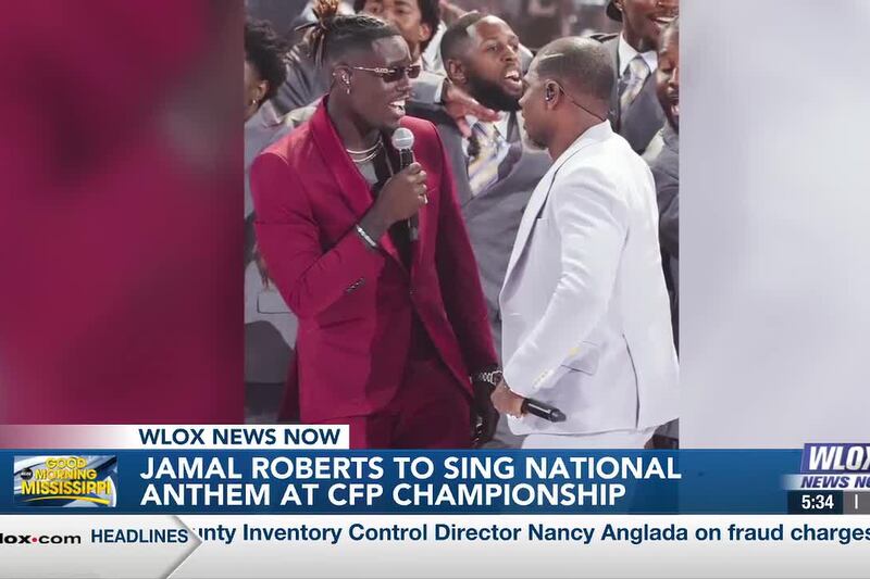 Mississippi native Jamal Roberts to perform National Anthem at College Football Playoff National Championship