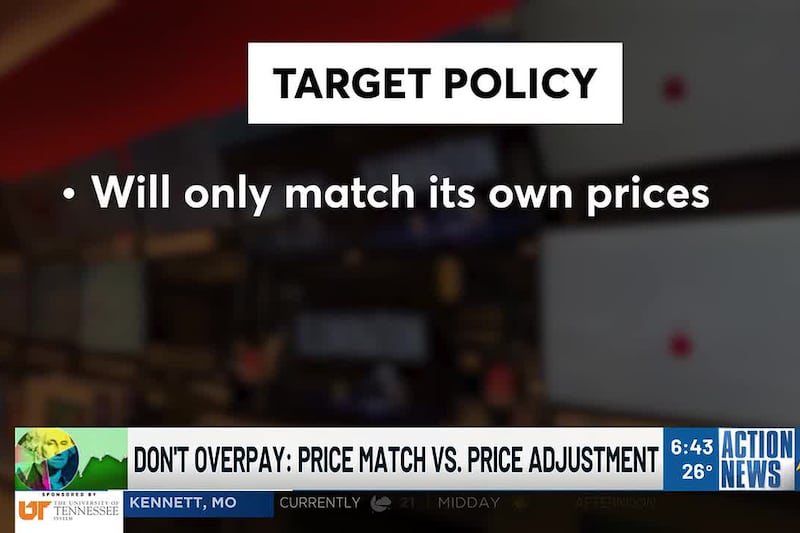 Bottom Line: Price match vs. Price adjustment