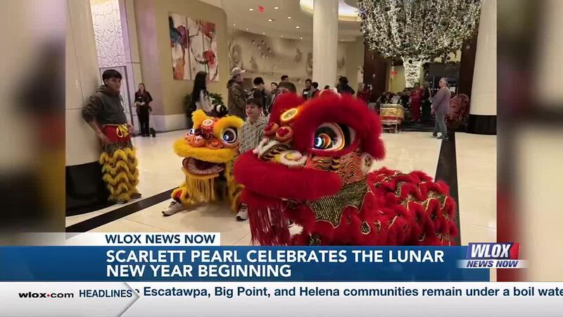 The sound of the annual Lunar New Year Celebration rang through the Scarlet Pearl Casino...