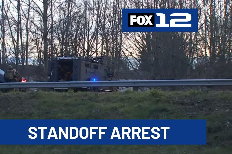 Portland police arrest man after standoff along NE 82nd Avenue