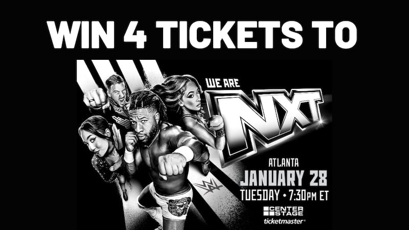 Wrestling fans, rejoice — WWE NXT is live at Center Stage Theater in Atlanta on Tuesday!