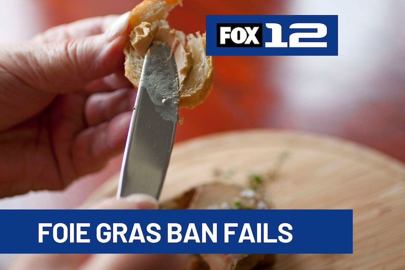 Ban on foie gras fails to pass in Portland City Council
