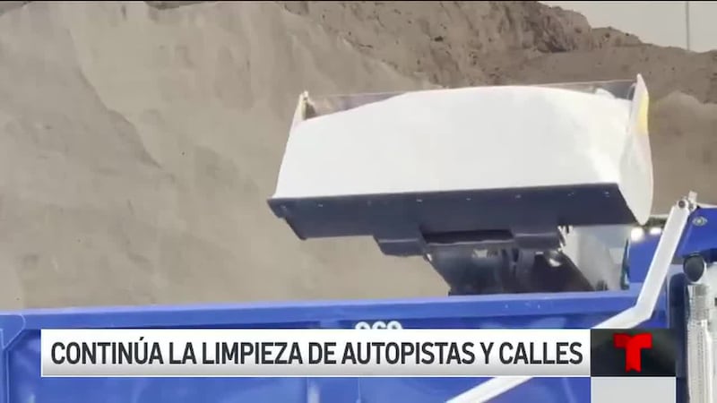 Continua La Limpieza de Autopistas y Calles