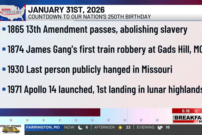 We the People: This Day in History 1/31/2026