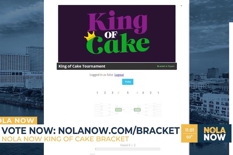 King of Cake Bracket: Who's moving to the next round