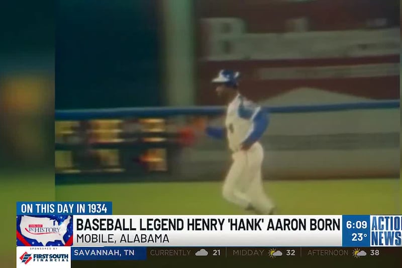 This Day in History: Baseball legend Hank Aaron was born