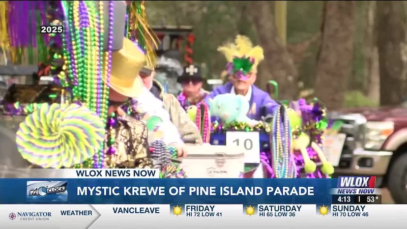 The Mardi Gras fun takes over Vancleave with the Pine Island parade and "Boot Soot Boogie."