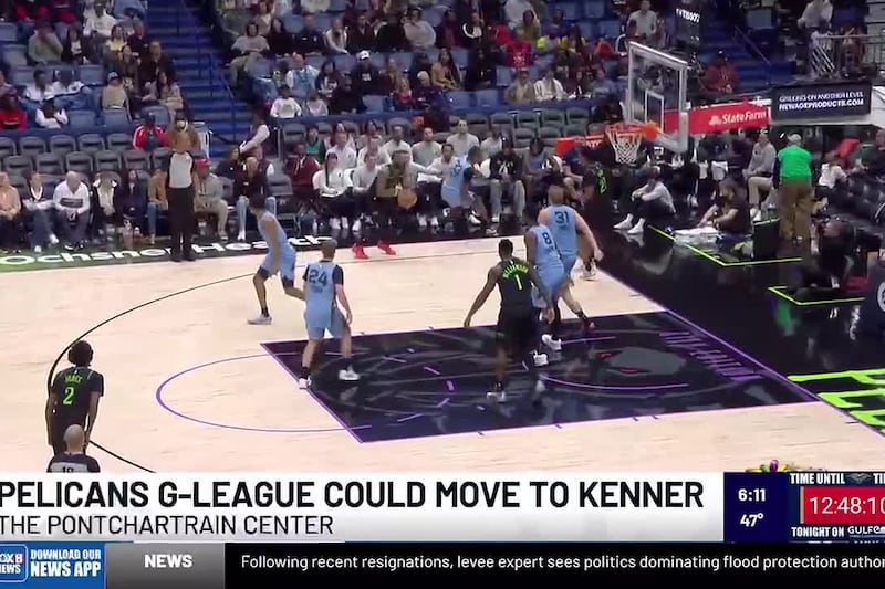 Pelicans G-League team could potentially move to Kenner
