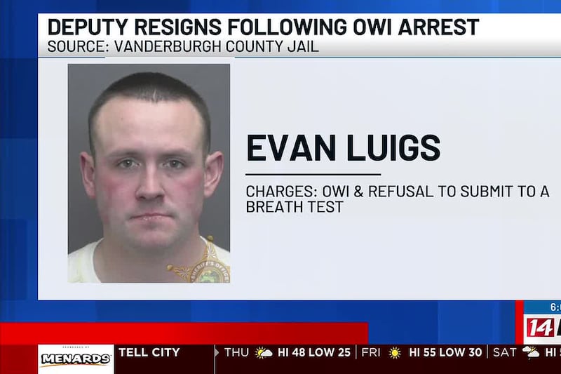 VCSO deputy resigns following OWI arrest