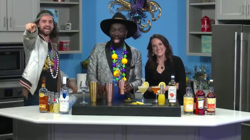 The Columns Parties With Joshua Starkman For Mardi Gras
