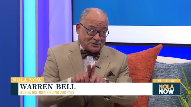 JOINED BY DOCUMENTARIAN, WARREN BELL, FROM BURIED HISTORY...FINDING OUR PAST, TO TELL US ABOUT...